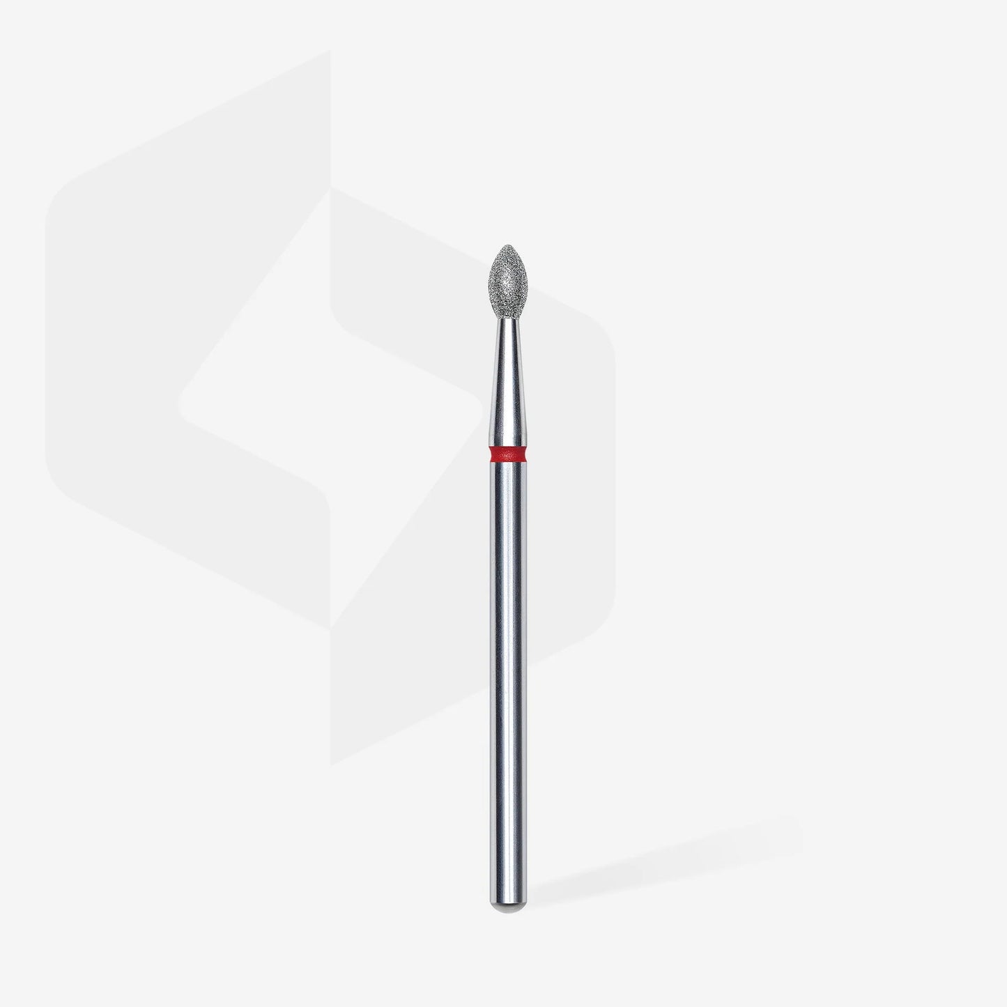 Diamond nail drill bit pointed bud red EXPERT head diameter 2.5 mm