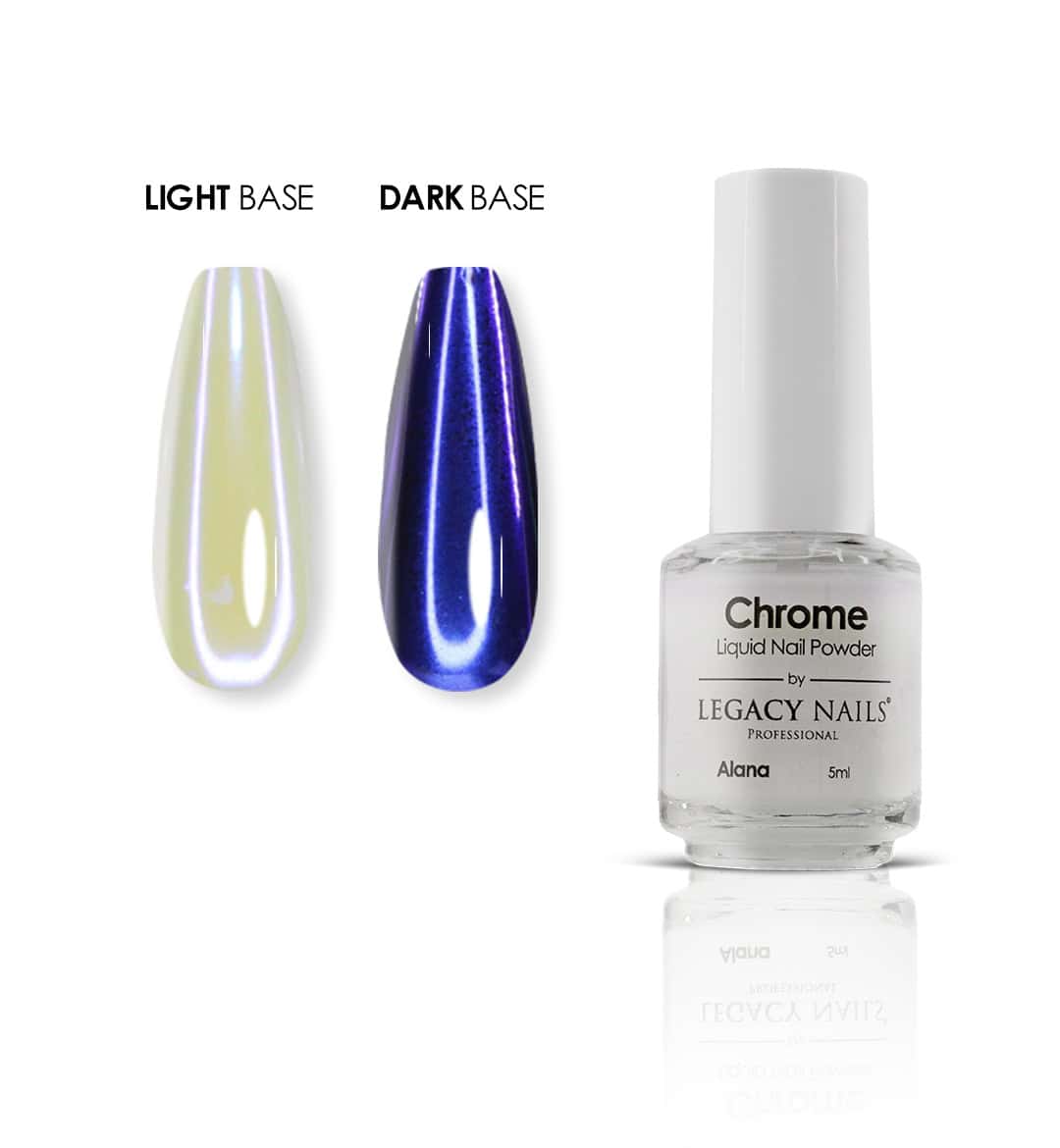 Chrome Nail Liquid Powder – Alana