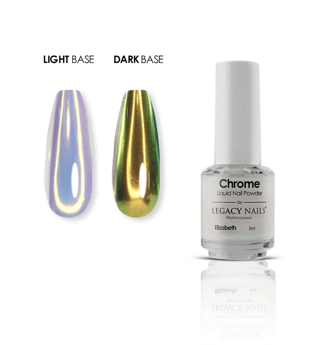Chrome Nail Liquid Powder – Elizabeth