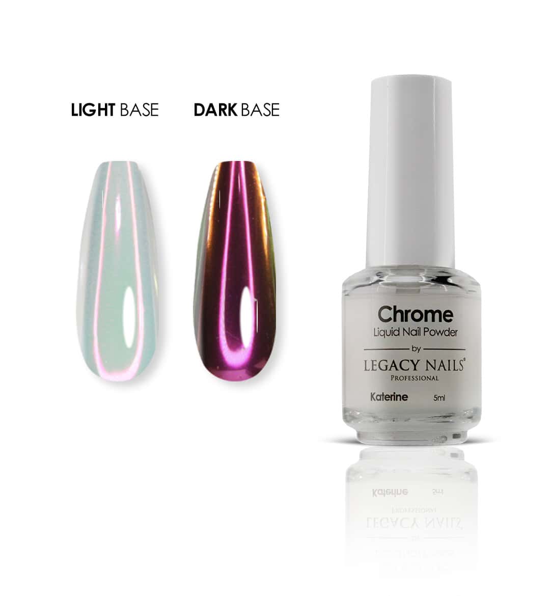 Chrome Nail Liquid Powder – Katerine