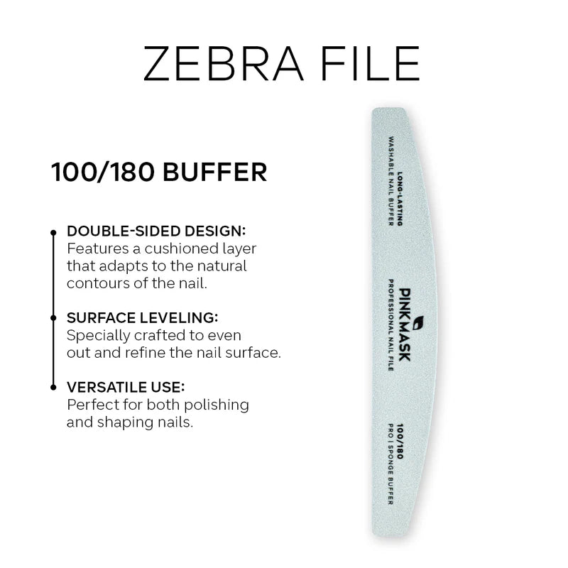 File Zebra 100/180 Sponge BUFFER