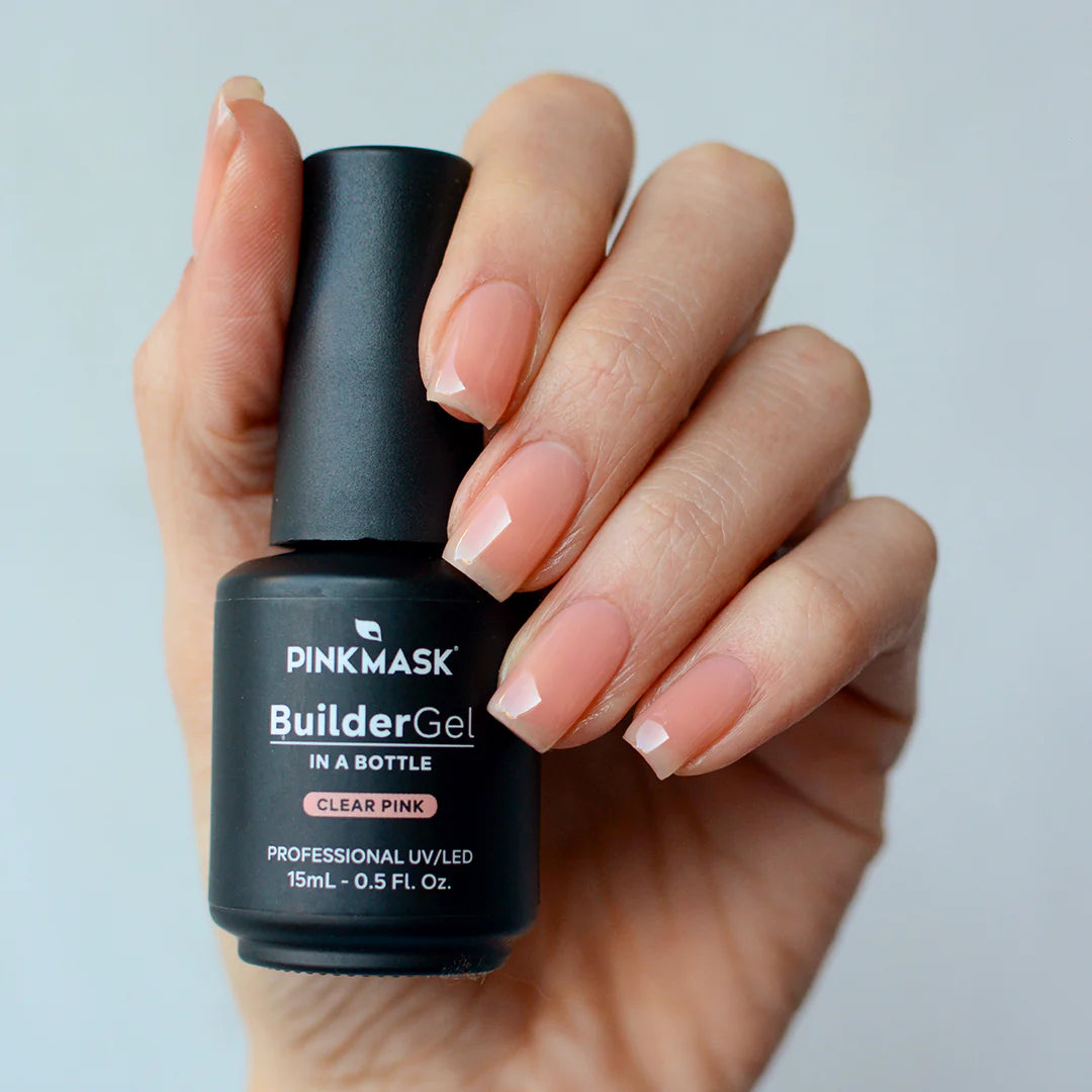 Builder Gel in a Bottle - Clear Pink