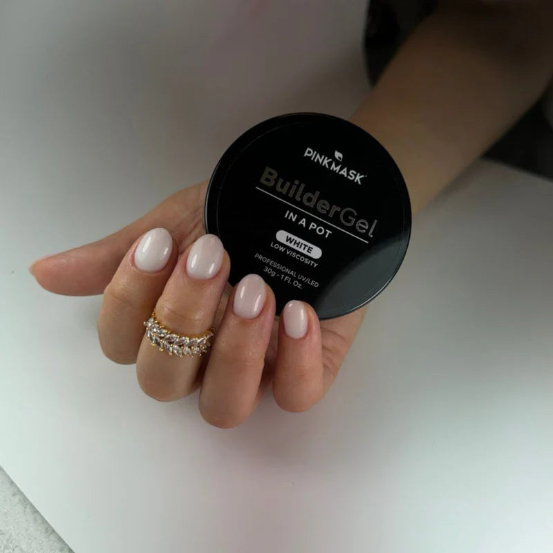 Builder Gel in a Pot - White