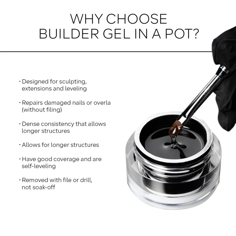 Builder Gel in a Pot - Rose Quartz