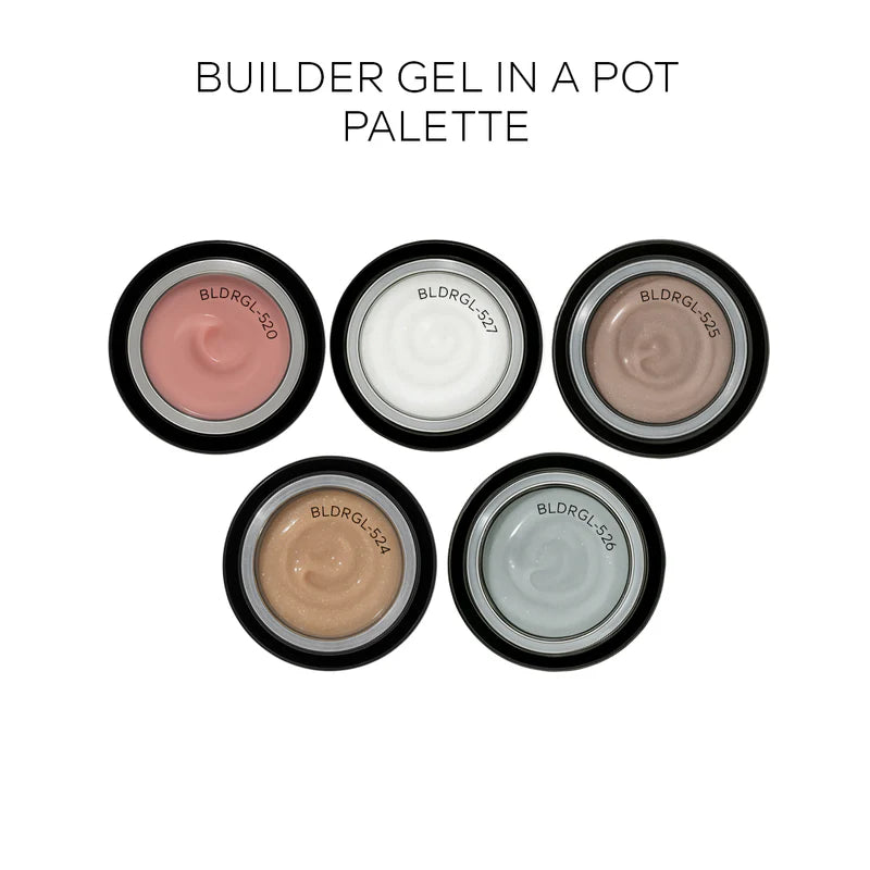 Builder Gel in a Pot - Shimmer Grey