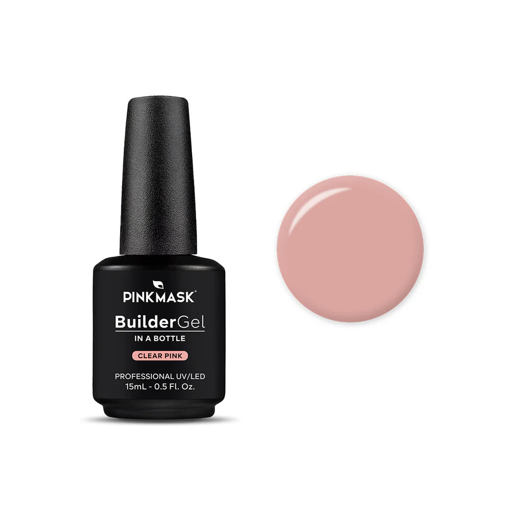 Builder Gel in a Bottle - Clear Pink