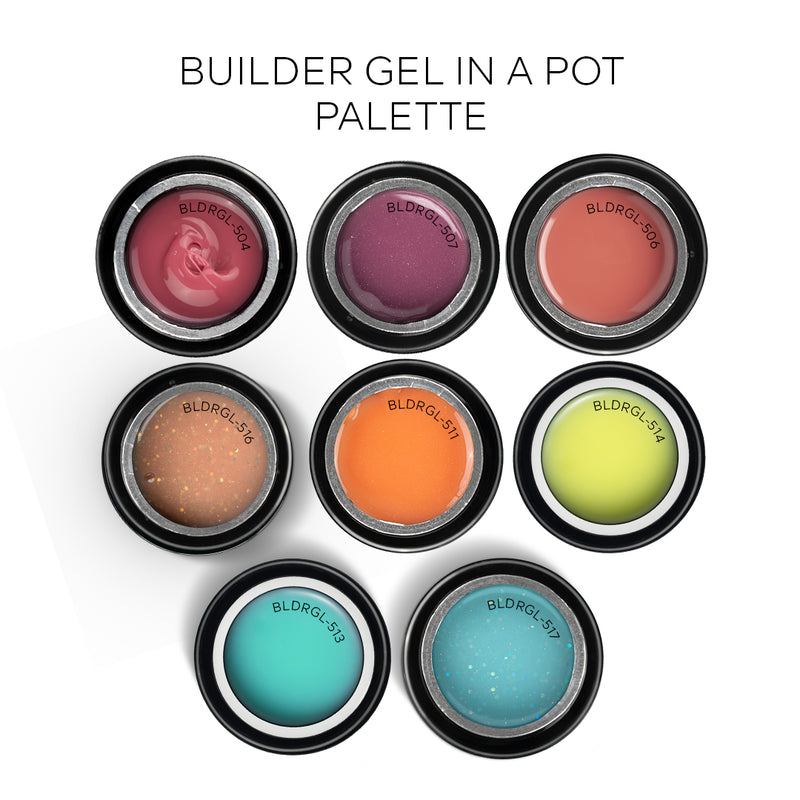 Builder Gel in a Pot - Shimmer Grey