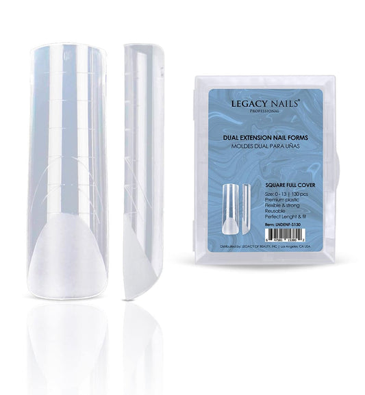 Dual Extension Nail Forms - Square Full Cover