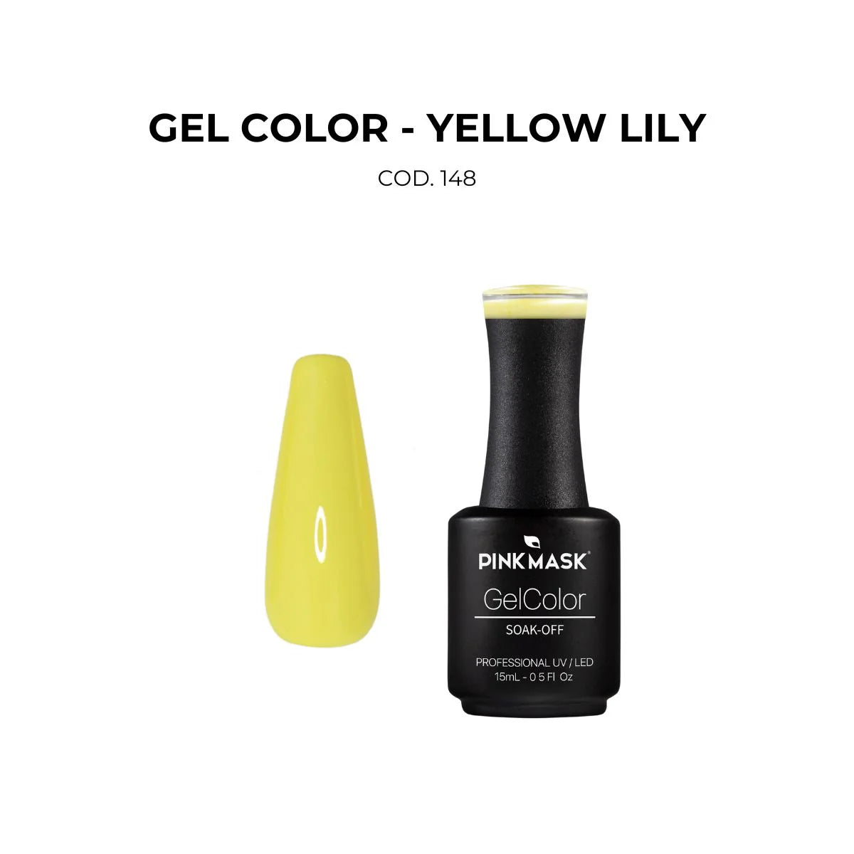 Gel Color - Yellow Lily