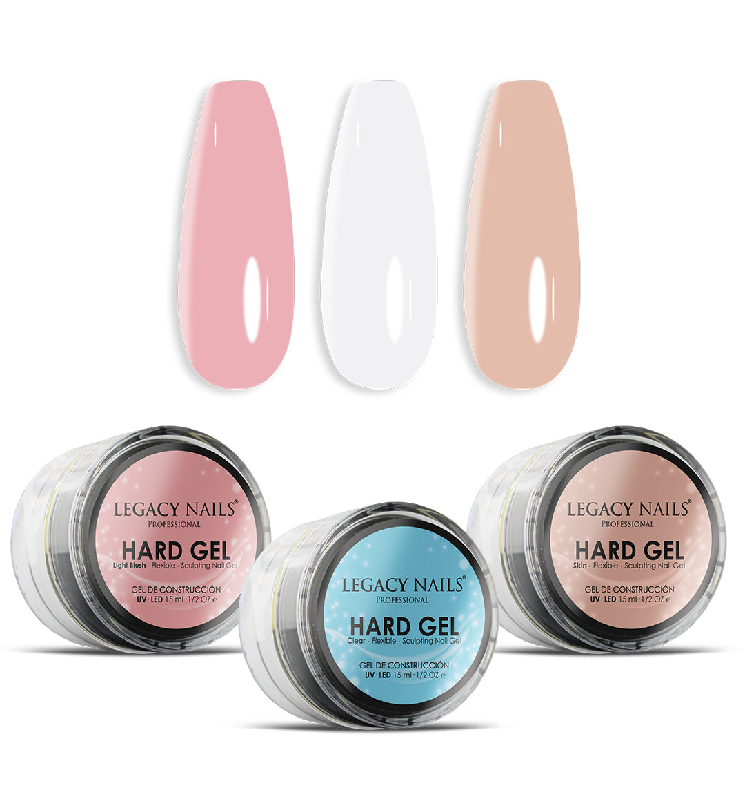 HARD GEL for NAIL EXTENSION - BUNDLE