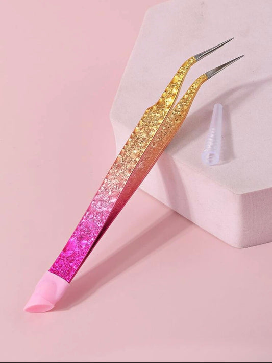 Silicone Nail Art Tweezers
