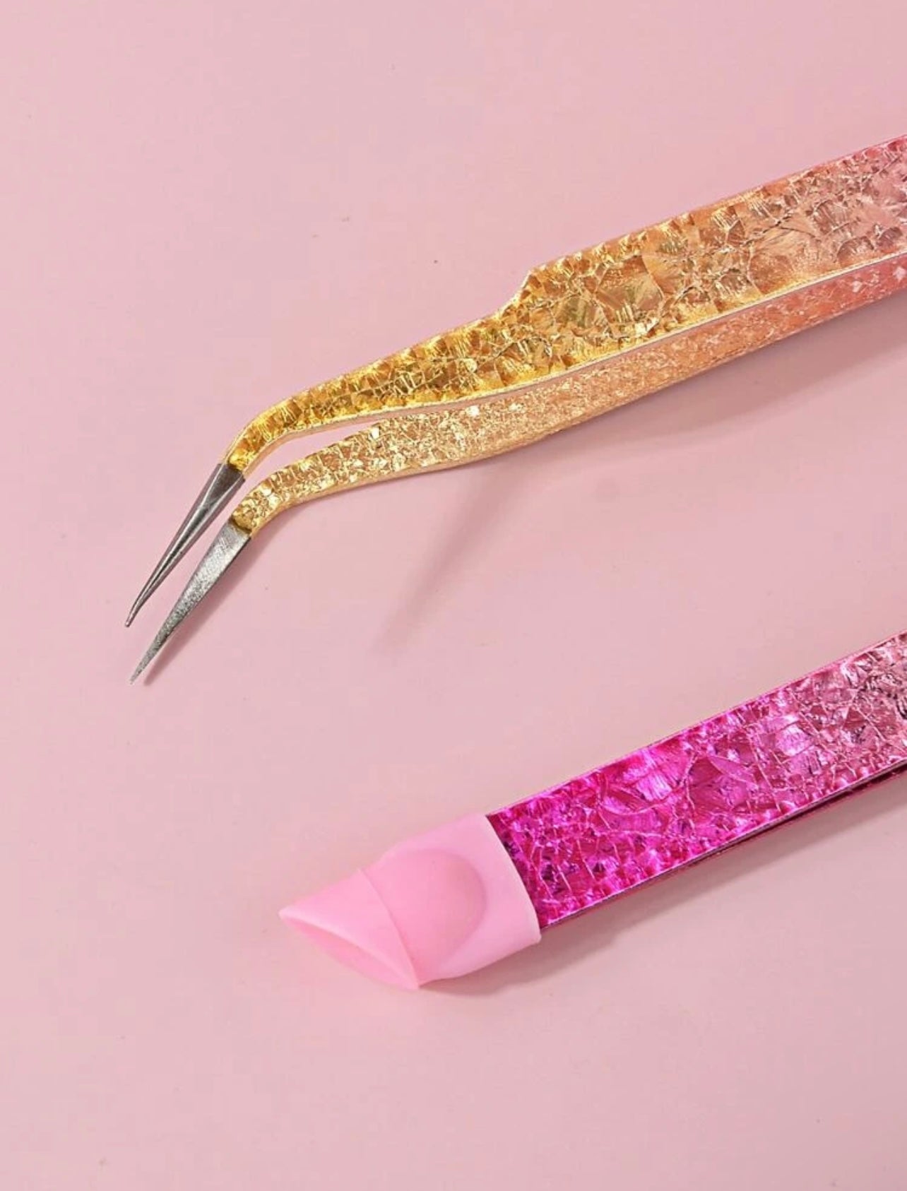 Silicone Nail Art Tweezers