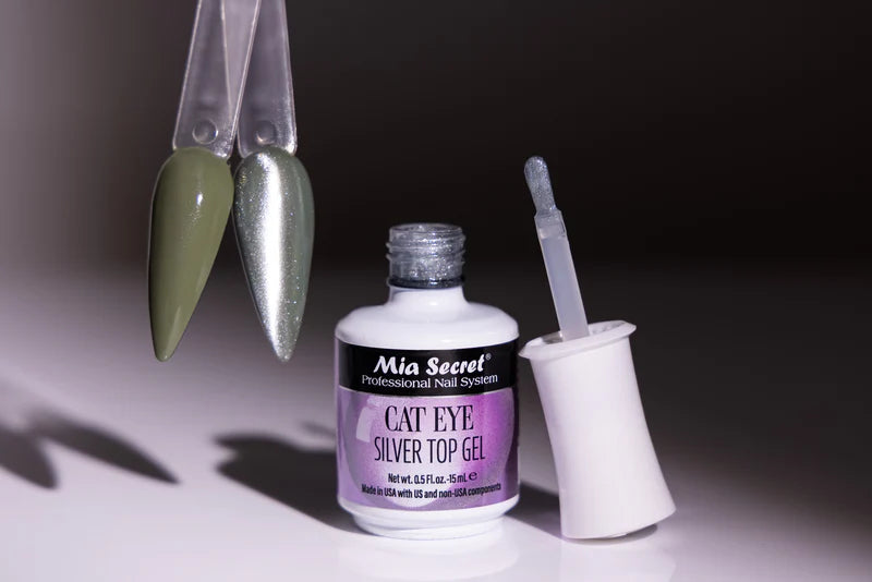Cat Eye Silver Top Gel