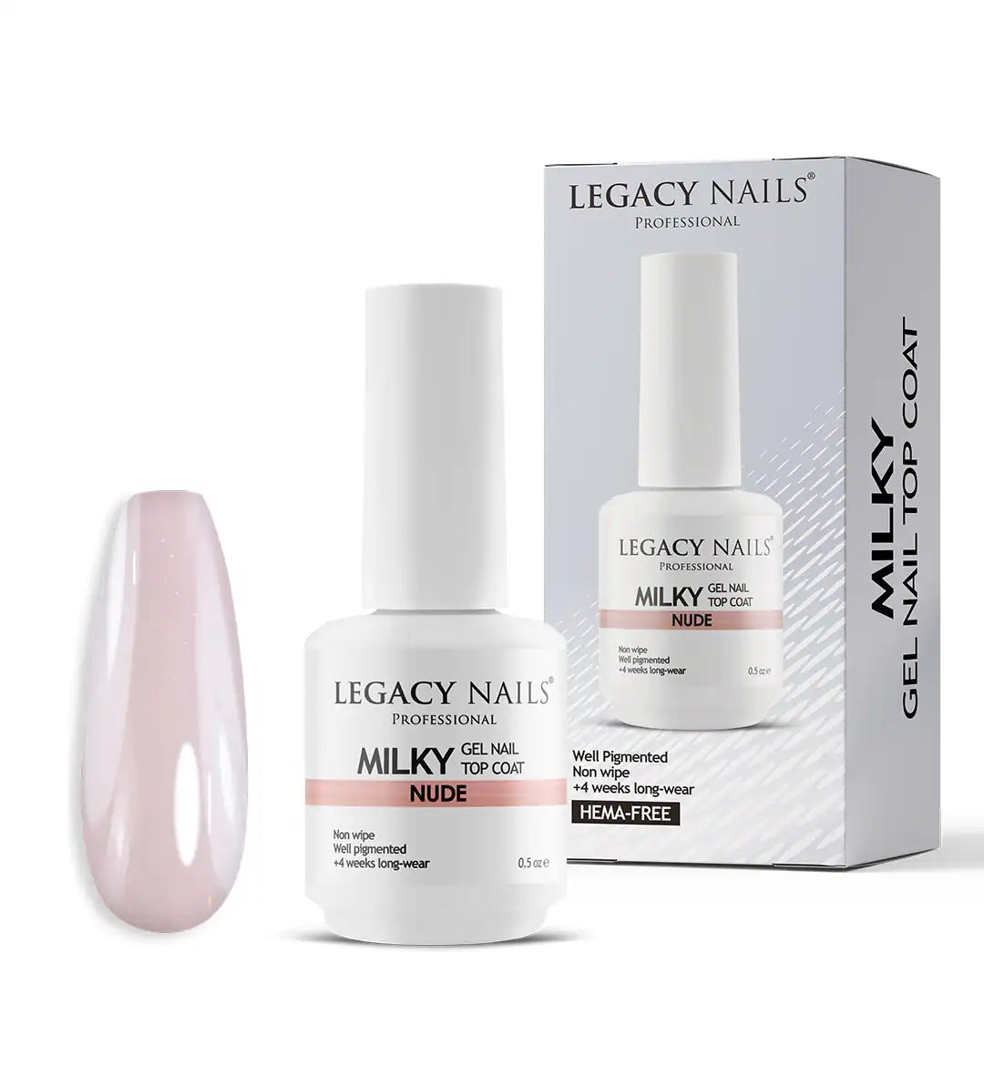 MILKY Gel Nail Top Coat