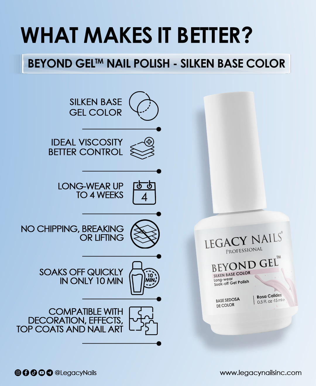 ✨ Legacy Beyond Gel™ Silken Base Nude Collection✨