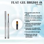 FLAT GEL BRUSH #8