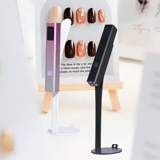 Portable UV LED Nail Lamp – Mini Metal Handheld USB Gel Polish Dryer