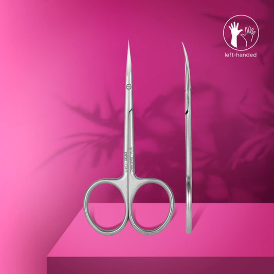 Professional cuticle scissors for left-handed users EXPERT 11 TYPE 3