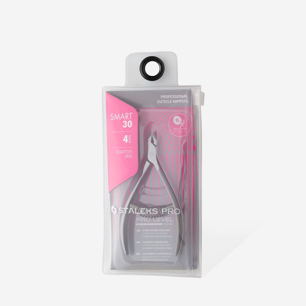 Professional cuticle nippers SMART 30 4 mm