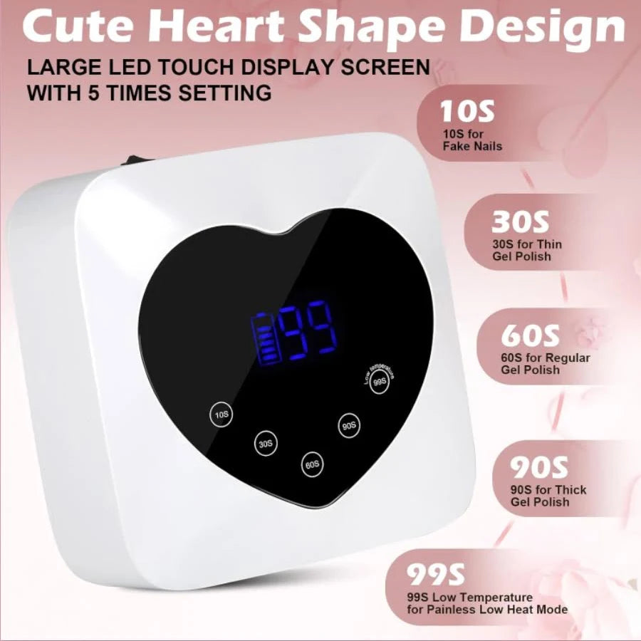 Heart Luxury UV/LED Nail Lamp