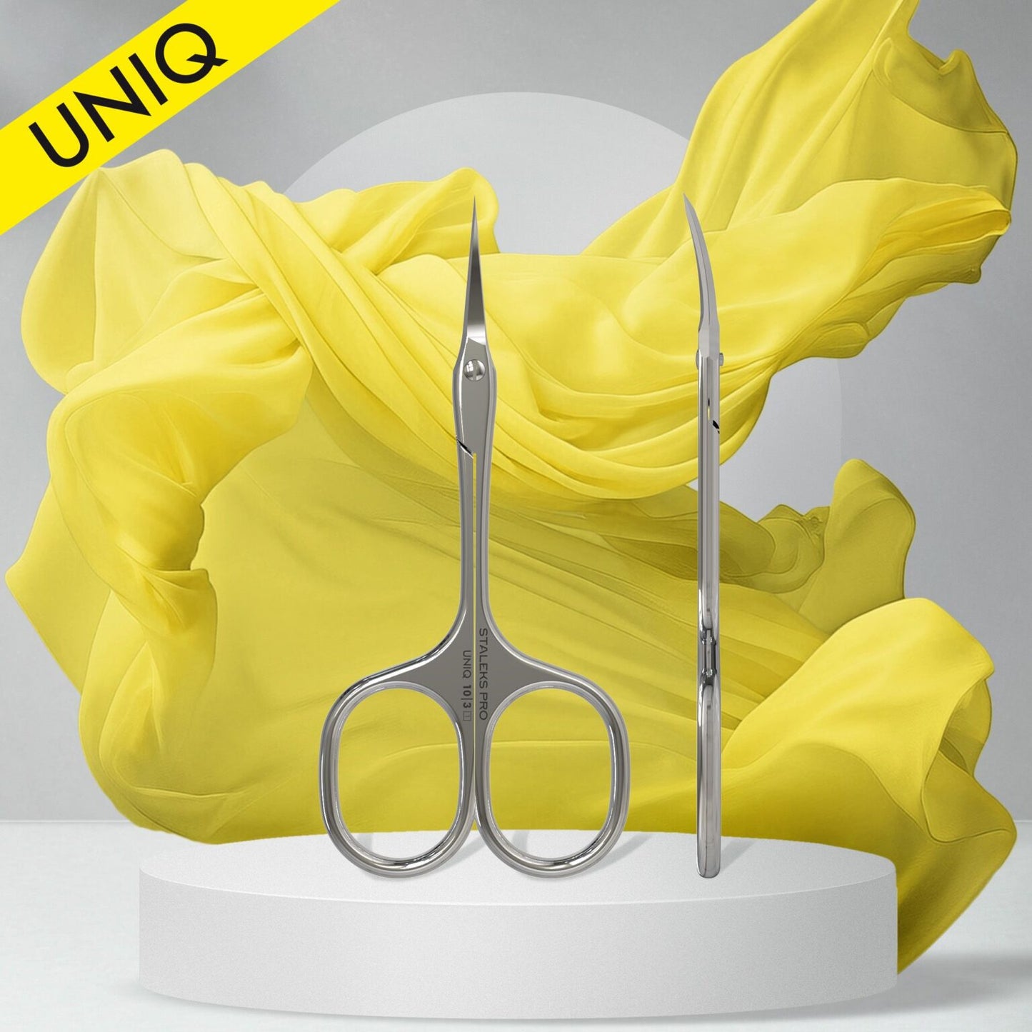 Professional cuticle scissors Ballerina UNIQ 10 TYPE 3