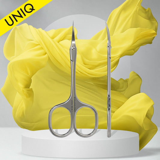 Professional cuticle scissors Ballerina UNIQ 10 TYPE 4