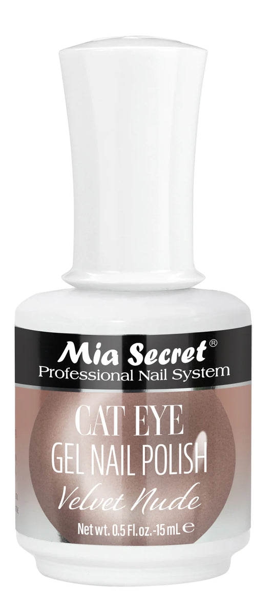 Cat Eyes Velvet Nude Gel Polish