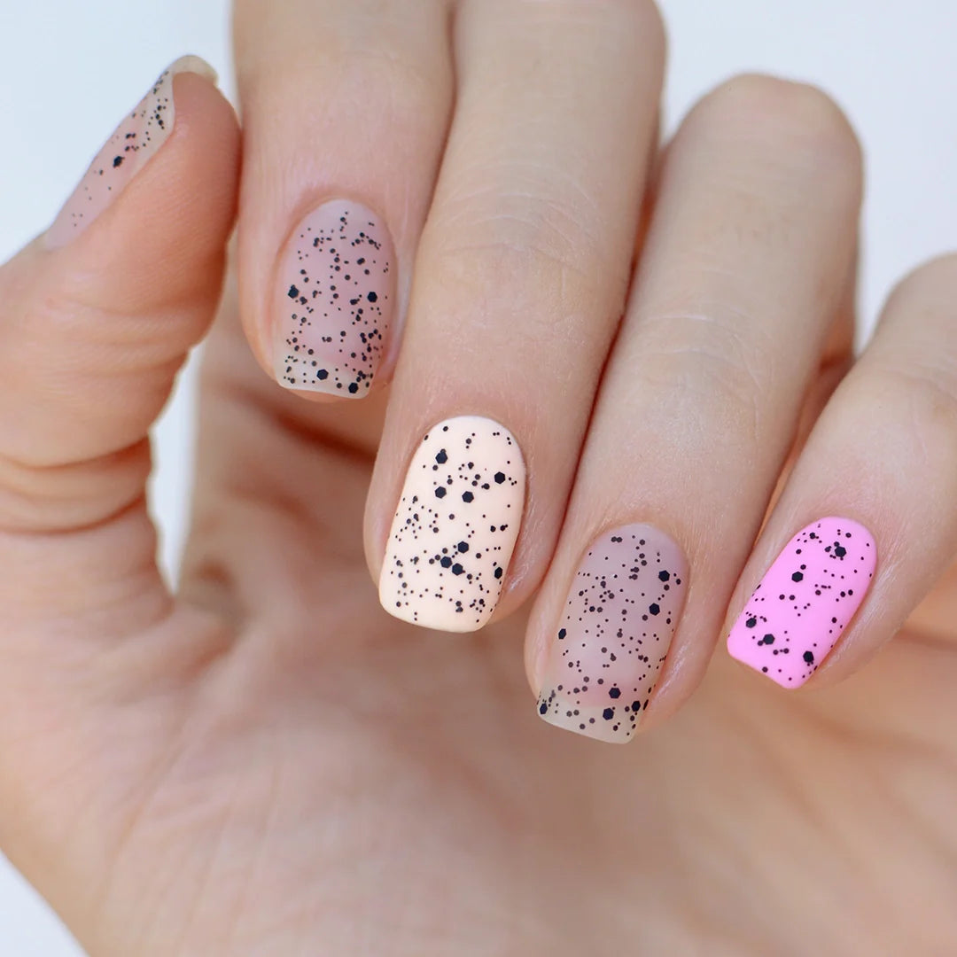 Gel Color - Top Coat - Dots #1